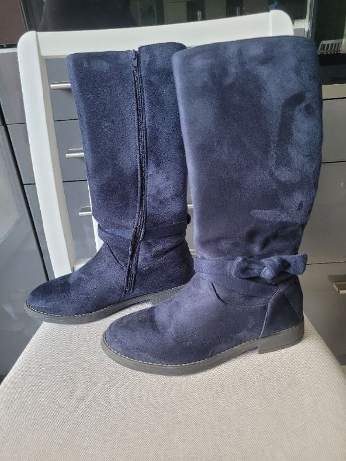 Bottes bleues
