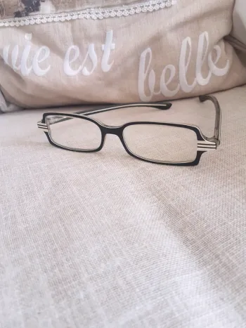 Lunettes de vue Sergio Bossi noire et blanche
