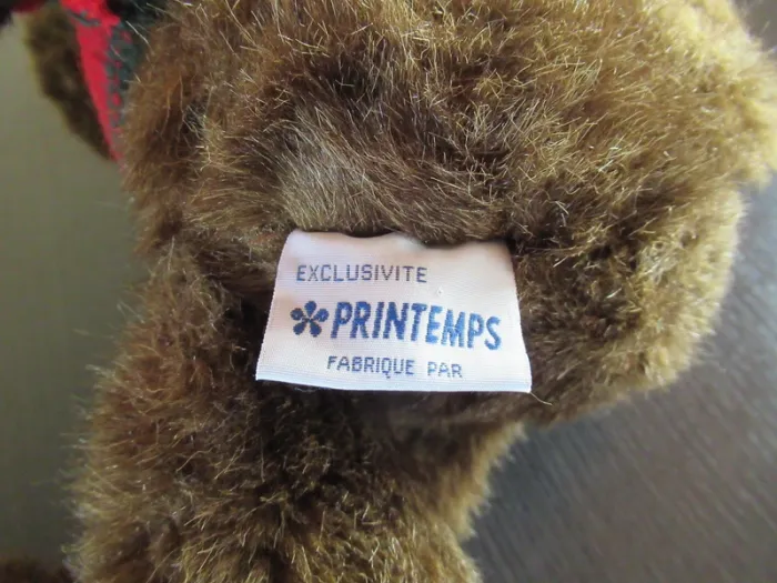 Peluche élan Nounours exclusivité Printemps vintage collection - photo numéro 4
