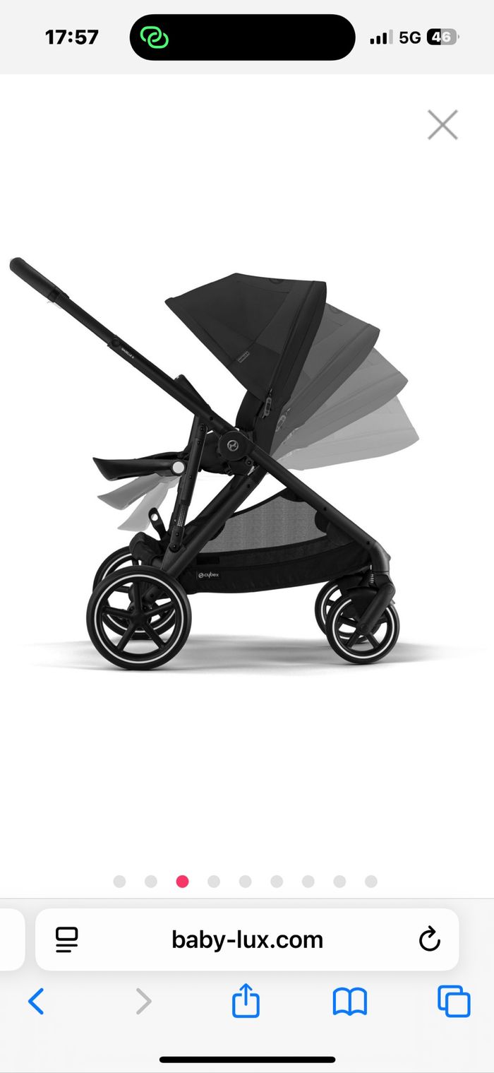 Poussette gazelle s cybex