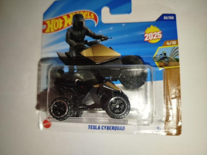 Hot Wheels Tesla Cyberquad 2025 1êre Édition - photo numéro 2