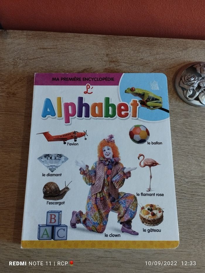 Livre  alphabet