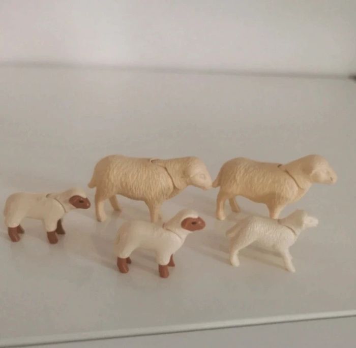 Playmobil lot animaux mouton agneau - photo numéro 2