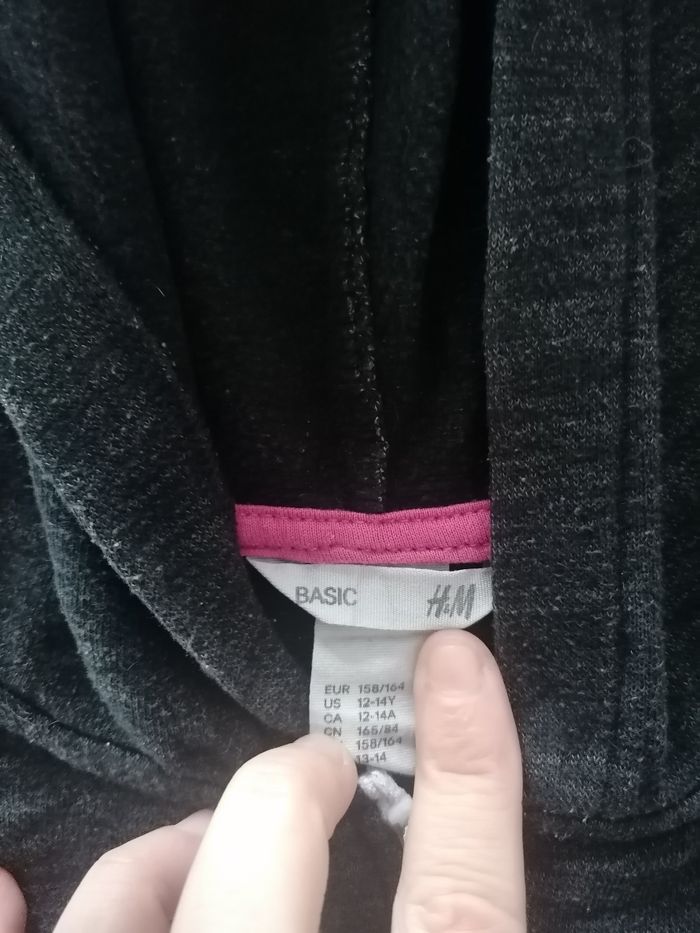 Veste gilet zippé taille 158-164cm 13-14ans - photo numéro 2