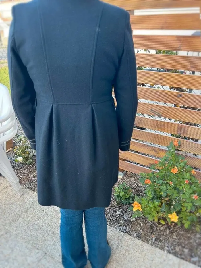 Manteau chaud  en  laine T38 - photo numéro 2