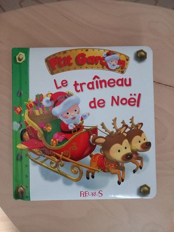 Livre P'tit garçon Le Traîneau de Noël 🎄 comme neuf