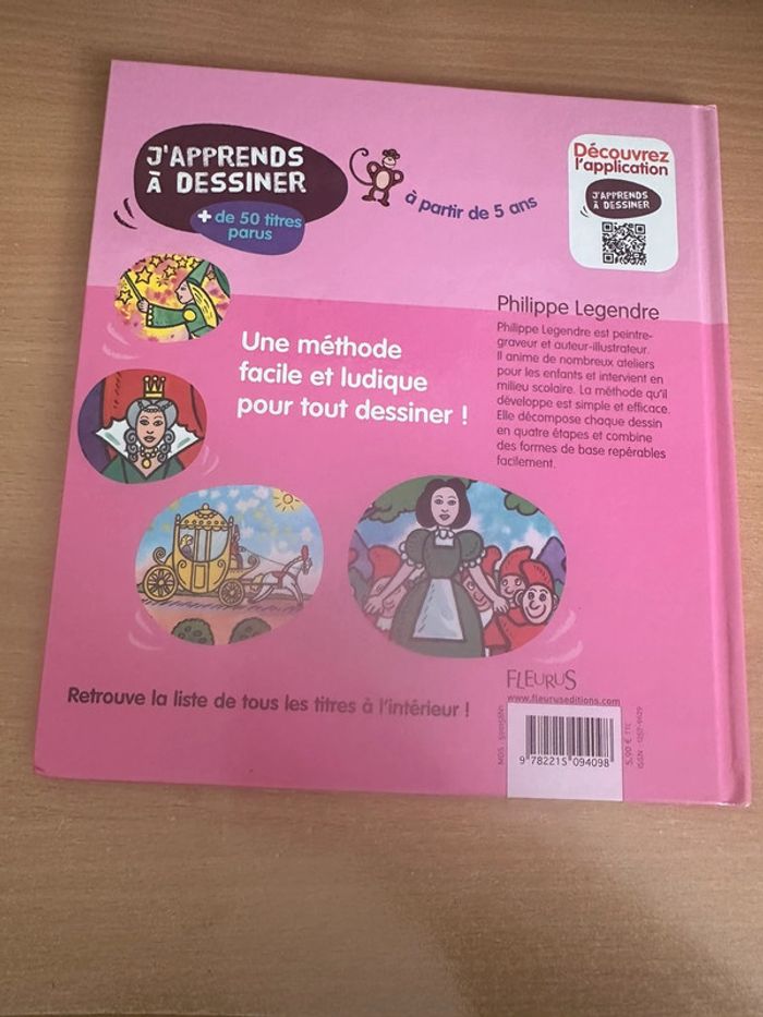 J’apprends à dessiner les princesses de Philippe le Gendre – Livre de dessin - photo numéro 3