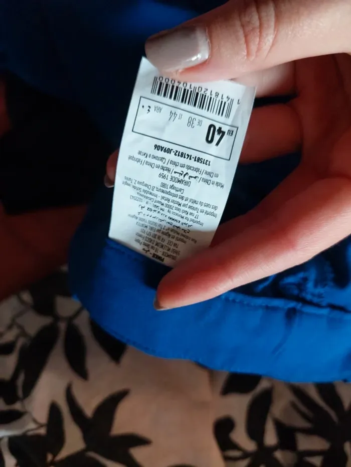 Pantalon bleu indigo électrique Pimkie – Taille 42 – Neuf avec étiquette - photo numéro 7