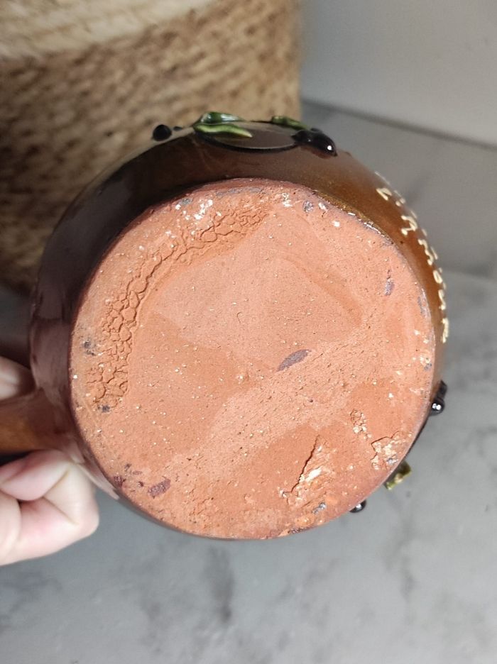 Pichet parlant en terre cuite - photo numéro 6