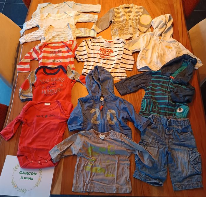 Lot 3 mois hiver garçon