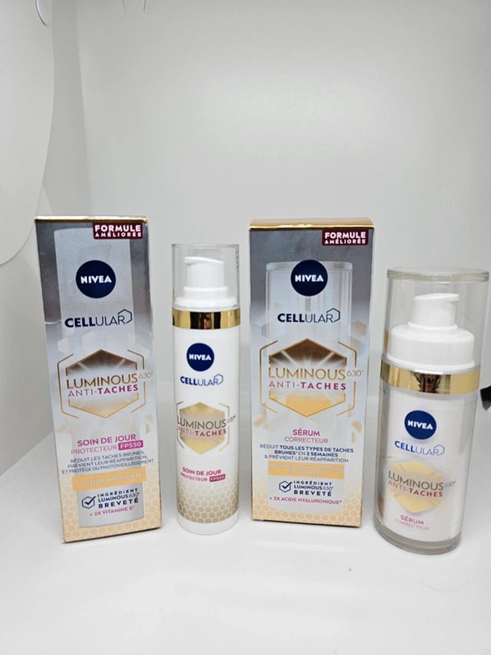 Nivea soin et serum pack duo