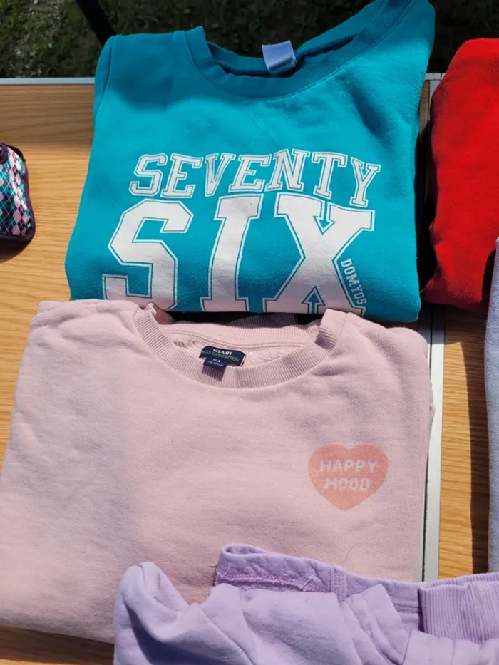 Sweat le lot 5 taille 8/10 ans - photo numéro 3