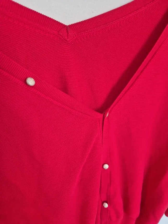 Pull ou cardigan boutonnée reversible taille 38 - photo numéro 5