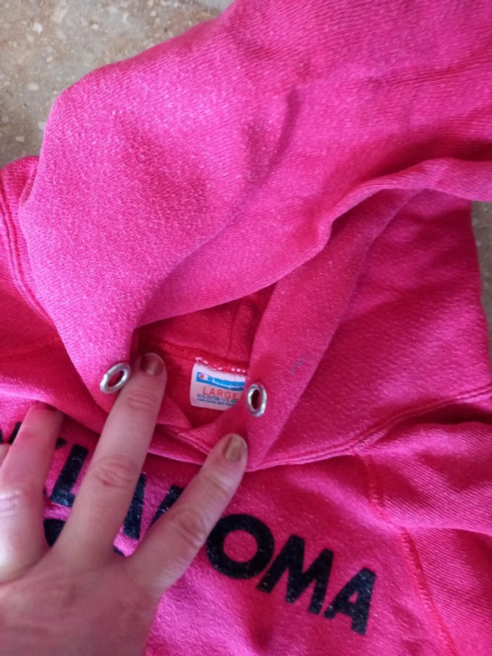 Sweat Rouge Champion Taille 12/14 ans - photo numéro 2