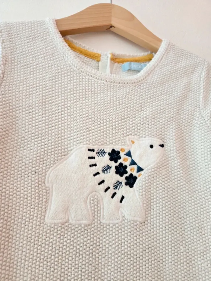 Robe en maille ours - photo numéro 4