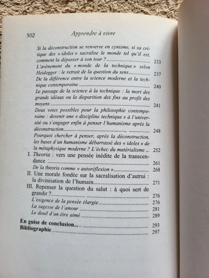 Livre de philosophie Apprendre à vivre - Luc Ferry - photo numéro 11