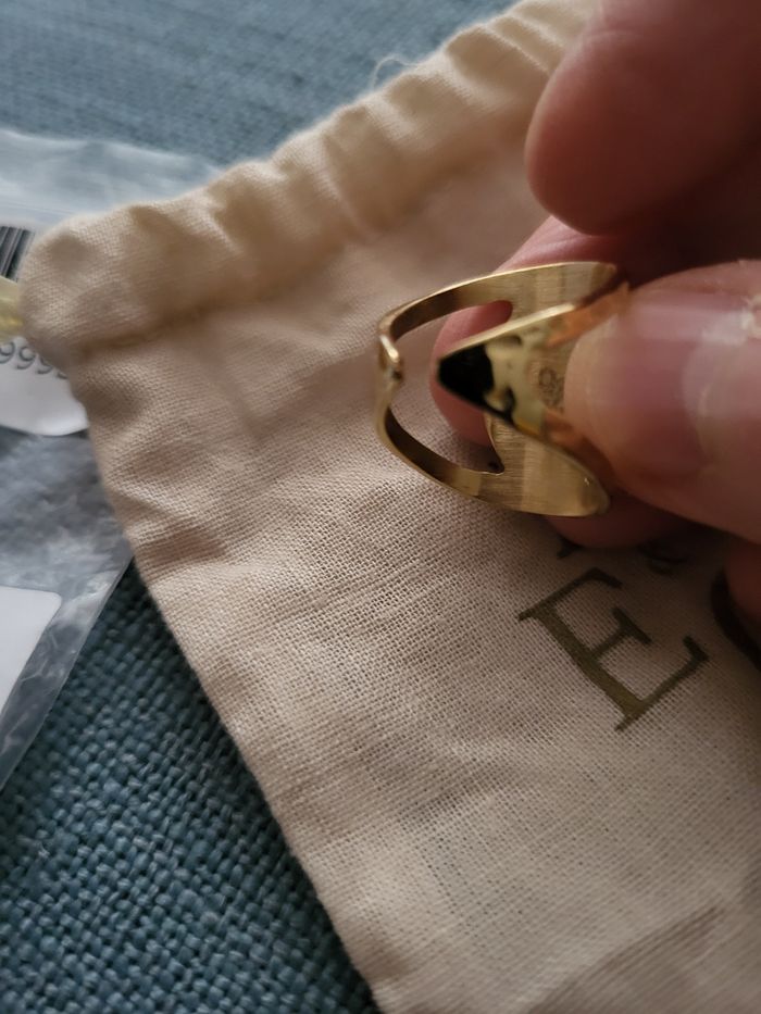 Bague réglable pierre amazonite Peace by AEC - photo numéro 6