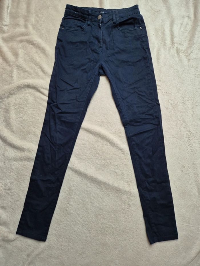 Jean's slim bleu marine 16 ans fille kiabi