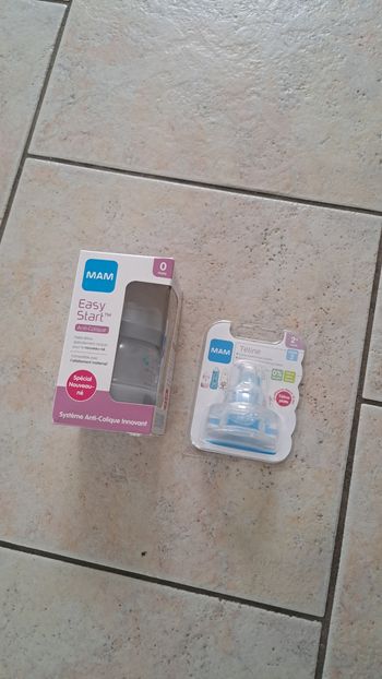 Biberon naissance Mam anti-colique