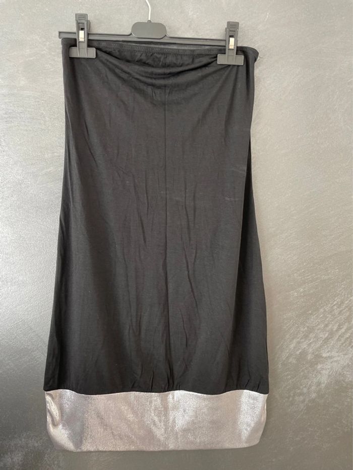 Robe sans bretelle noir - photo numéro 7