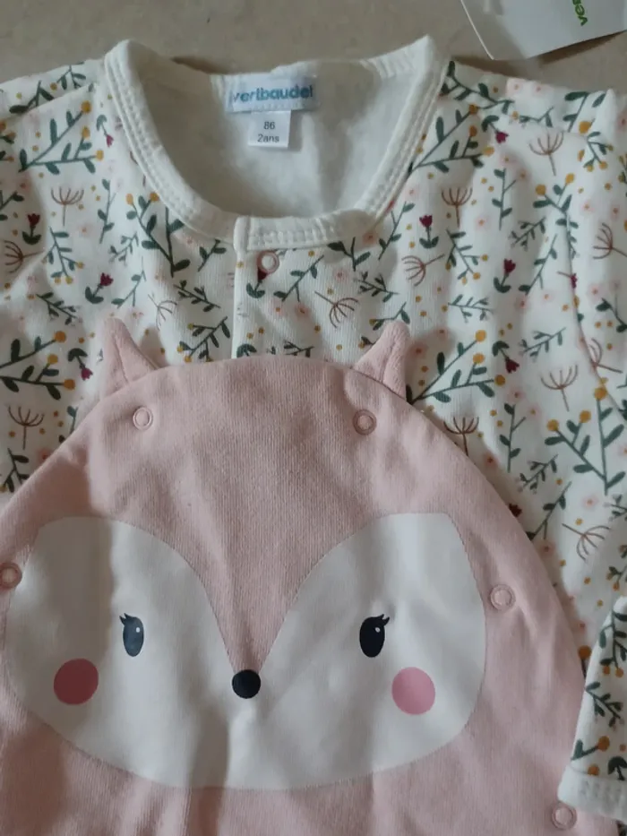 Pyjama une pièce neuf Verbaudet 24-36 mois - photo numéro 2