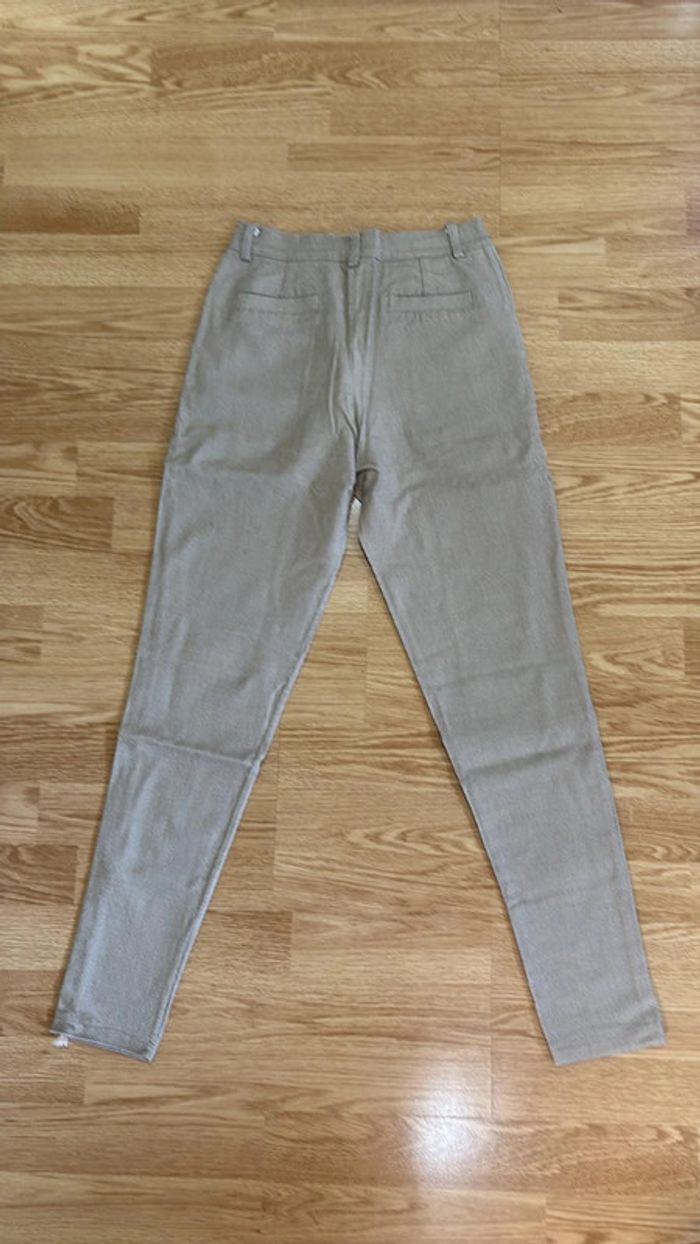 Pantalon chino Frilivin Beige Crème - photo numéro 3