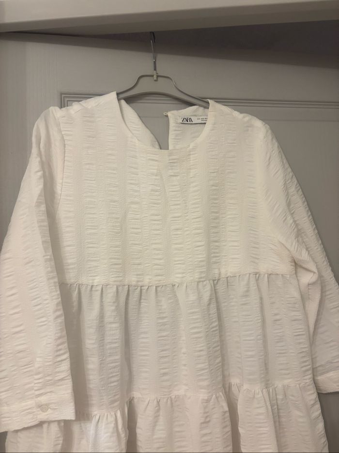 Robe blanche Zara S - photo numéro 3