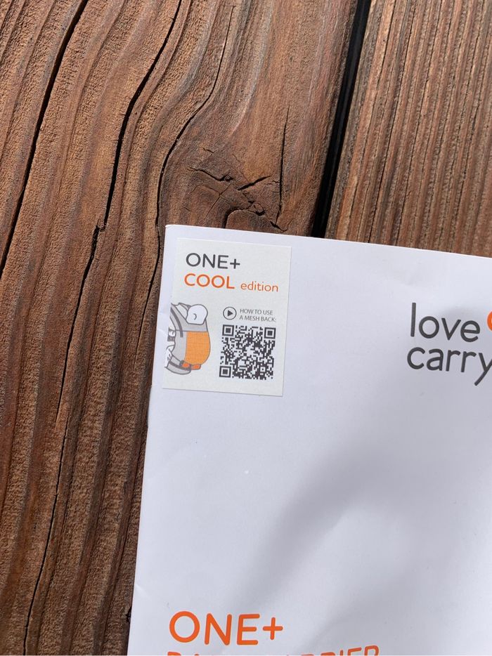 Porte bébé love and carry one + cool - photo numéro 5