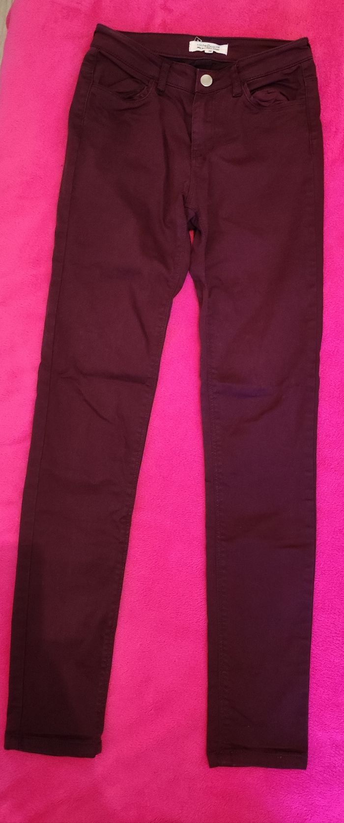 Pantalon bordeau