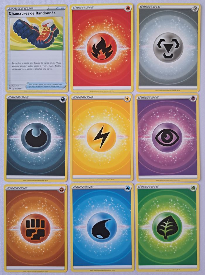 🃏 Lot de 48 cartes Pokémon JCC françaises 2022 Epée et Bouclier Astres Radieux - photo numéro 6