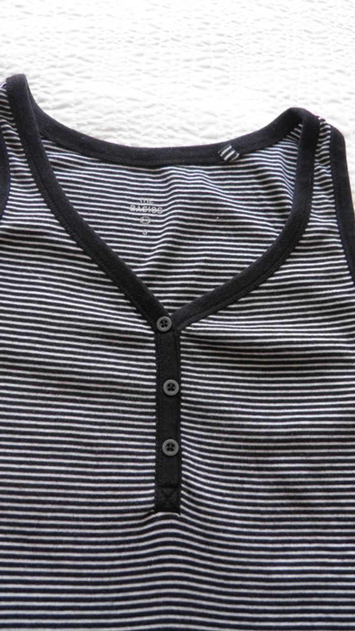 Débardeur rayée C&A taille S - photo numéro 2