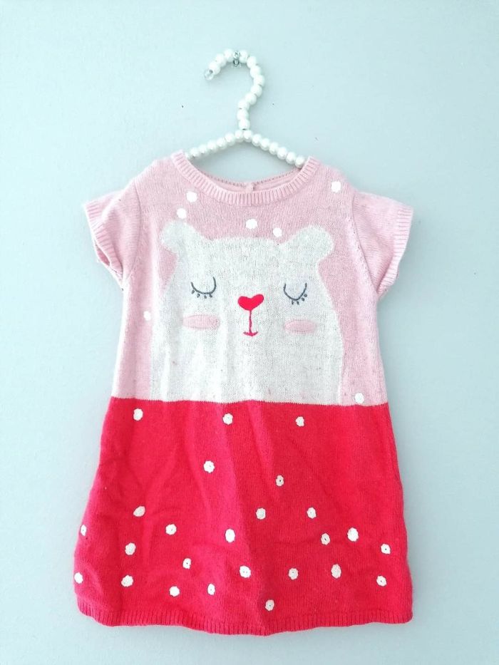 18 mois bébé fille robe hiver DPAM