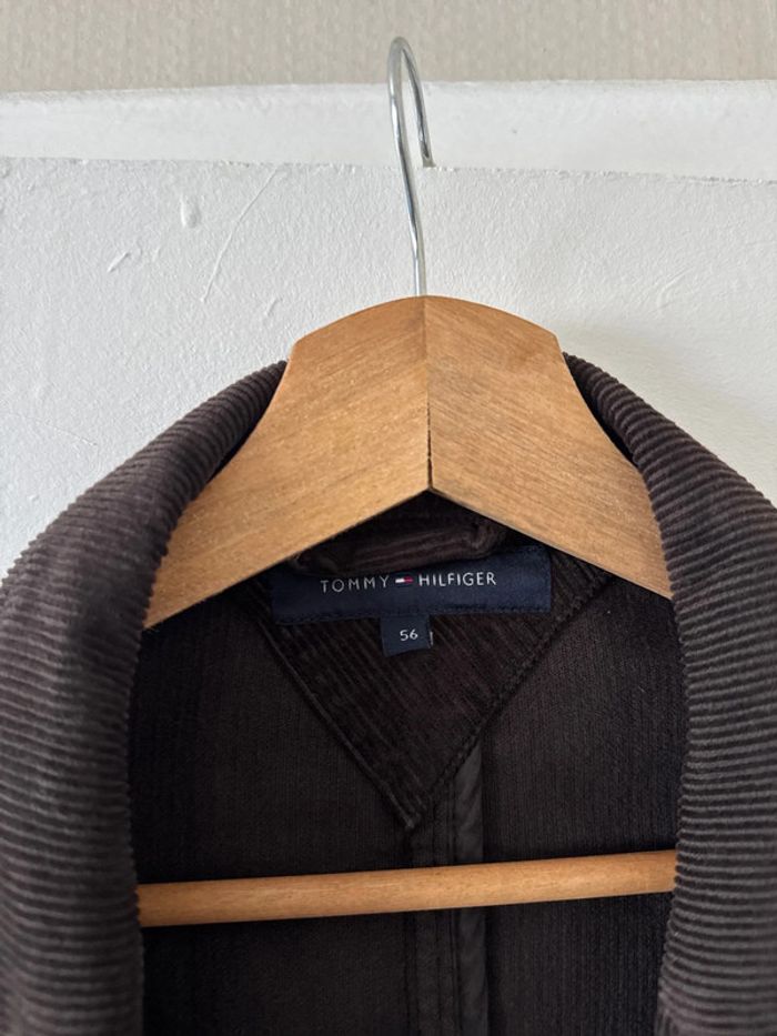 Blazer en velours homme Tommy Hilfiger marron – Taille 56 – Très bon état - photo numéro 7