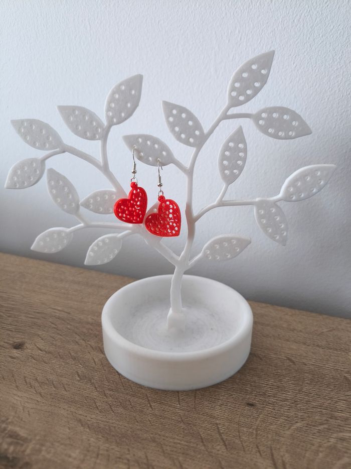 Boucles d'oreilles impression 3D