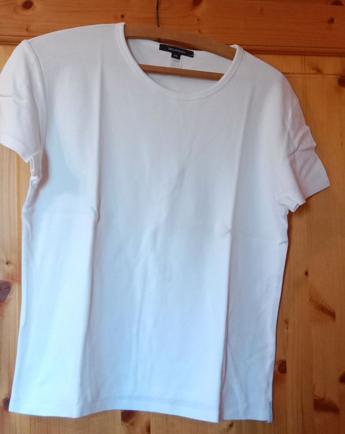Lot de 2 tee-shirt Decathlon blanc