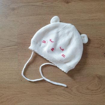 ⭐  Bonnet Sergent Major taille 2 45 cm 3/6 mois ⭐