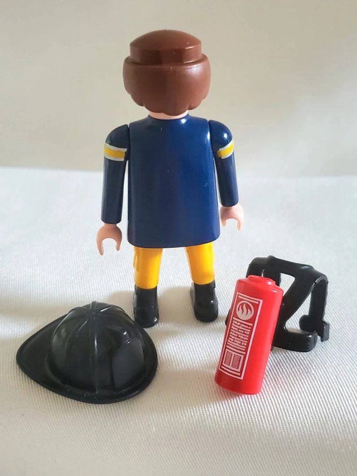 Personnages Playmobil Pompiers x 4 - photo numéro 6
