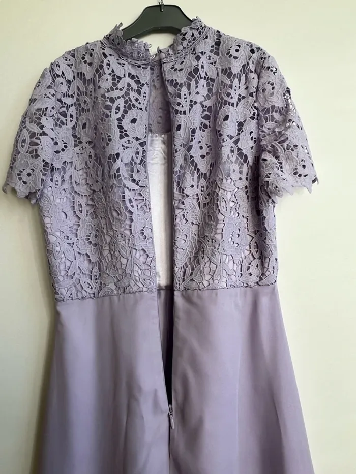 Robe de demoiselle d’honneur Lilas M - photo numéro 8