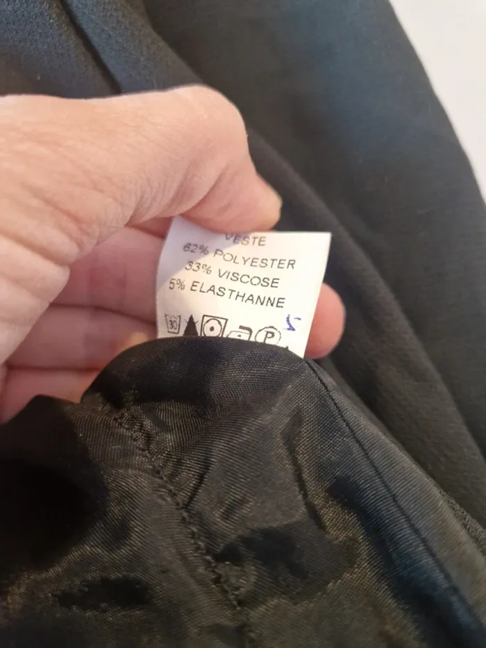 Veste habillée noire - photo numéro 6