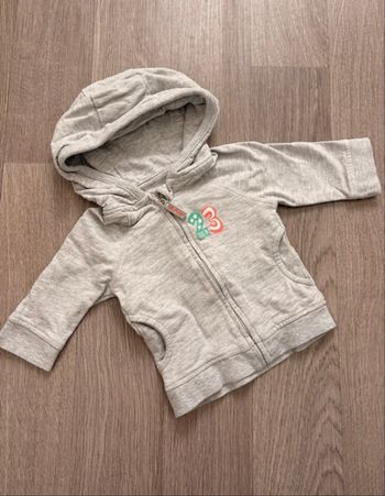 Veste grise Vertbaudet 3 mois 60 cm
