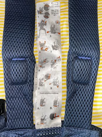 Porte bébé BabyBjörn Air