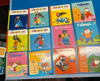 P’tit loup t’choupi petit ours brun