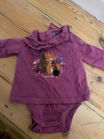 Body t-shirt 3 mois Sergent Major