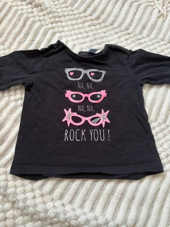 TEE shirt fille TEX 9 mois