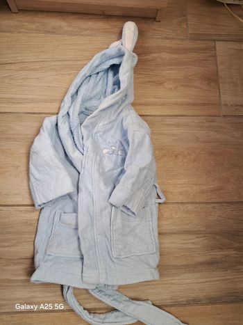 Peignoir de bain 1 ans