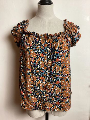 Blouse multicolore Naf Naf 38