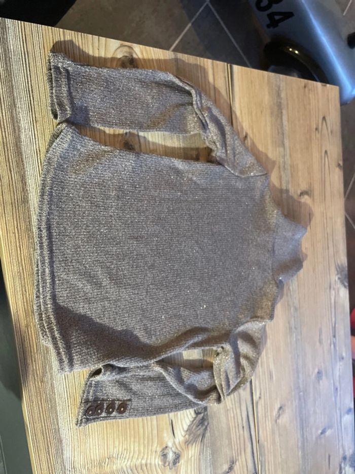 Pull col roulé à paillettes - photo numéro 5