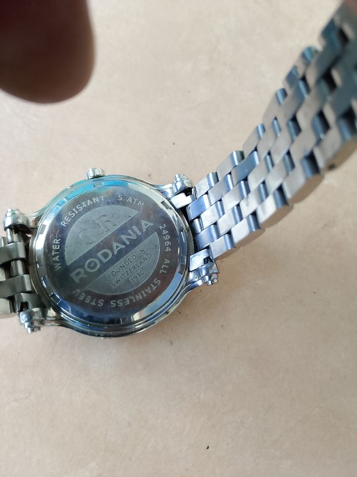 Montre chronographe Rodania phase de lune - photo numéro 5