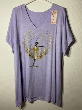 Pull « danseuse » femme taille unique (46-54)- Laura - neuf avec étiquette
