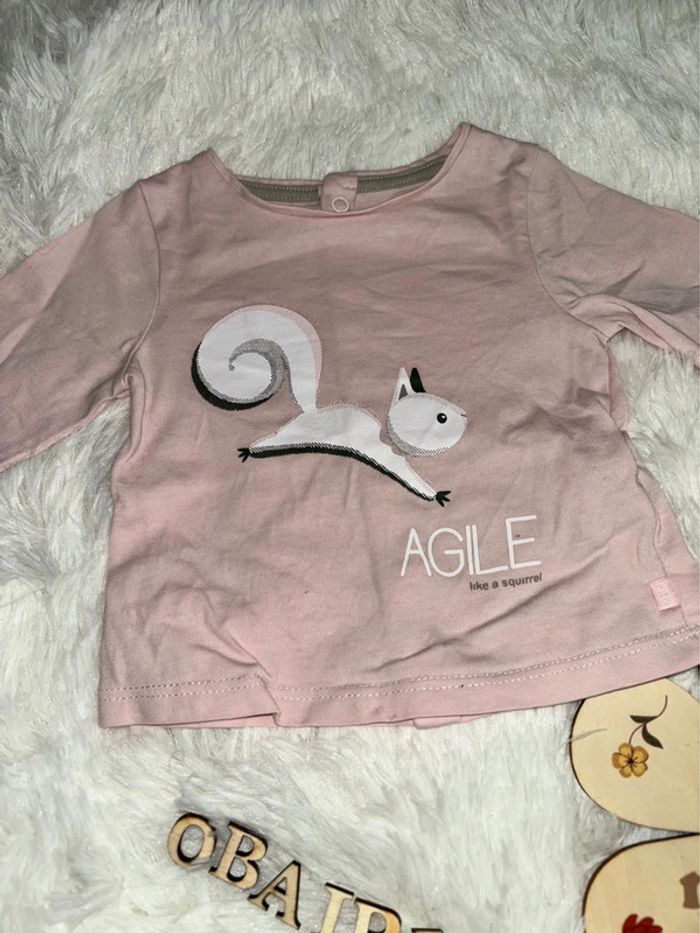 T-shirt rose - photo numéro 2